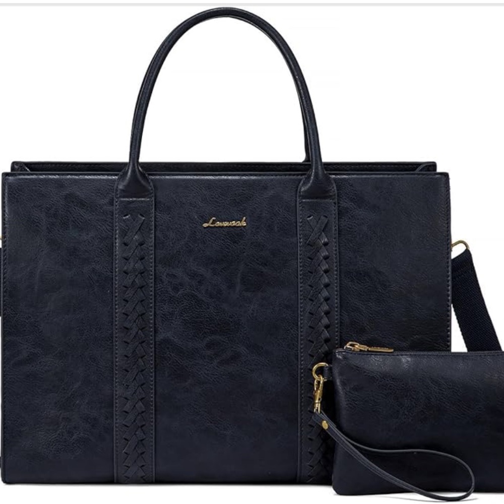 Black Women's Tote Bag Set